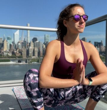 Cheryl NYC Yoga Teacher Flow and let go with