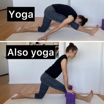 Cheryl NYC Yoga Teacher Happy Friday yoga fam Reminder