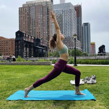 Cheryl NYC Yoga Teacher Hi lunge Tomorrow @ 6pm