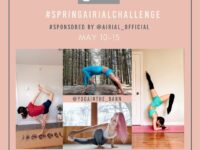 Cindy Mirae CHALLENGE ANNOUNCEMENT springairialyoga May 10 15 Spring is a