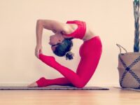 Corina Day 2 kneeling backbend Yoga Challenge Announcement August 8 15