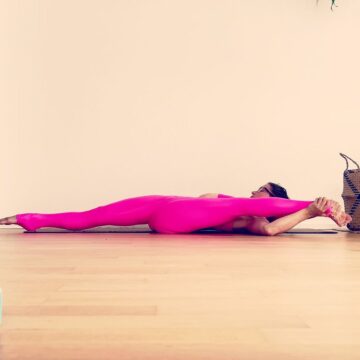 Corina Day 7 reclining split NEW CHALLENGE ANNOUNCEMENT Join us