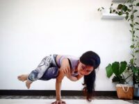 Dewi Hapsari Welcome day 1 of happyfriendshipyoga yoga challenge BalancePose