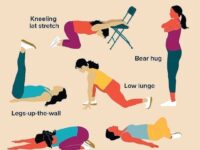 Did you know that certain stretches can help calm