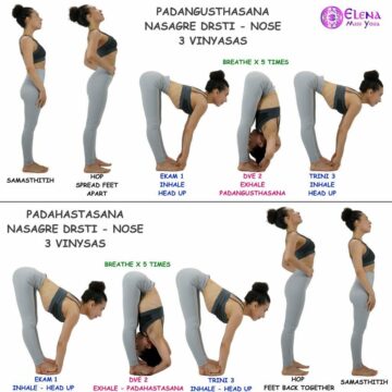 Elena Ashtanga Yoga Standing Poses In the Ashtanga Vinyasa