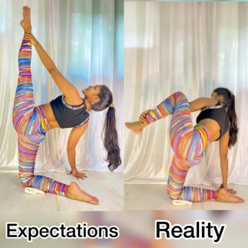 Expectations VS Reality Not every time the pose comes