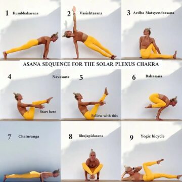 Follow @yogadailypractice for more ⠀ 1Yoga sequence to balance
