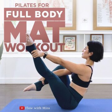Full Body Pilates Mat Workout for beginners Enjoy this