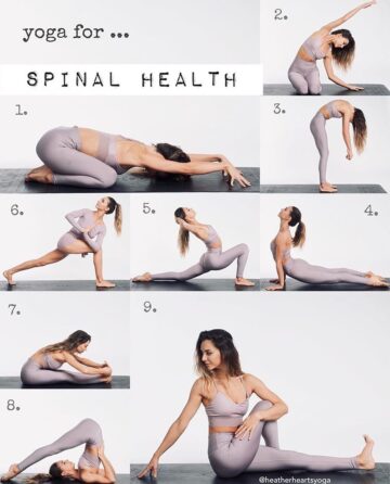 Halona Yoga Yoga poses for a healthy spine strong and