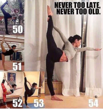 Hatha Yoga Classes Never too late Never too old •