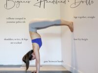 KIANA NG Yoga Handstands BEGINNER HANDSTAND DRILLS⁠⠀ ⁠⠀