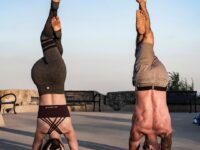 KIANA NG Yoga Handstands Creating memories with my