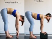 KIANA NG Yoga Handstands FORWARD FOLD HELP⁠⠀ ⁠⠀
