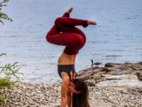 KIANA NG Yoga Handstands YOGA IN THE PARK⁠⁠⠀⠀