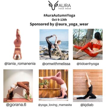 Keighley Diab Yoga ⁣NEW CHALLENGE ANNOUNCEMENT AuraAutumnYoga October 9 13
