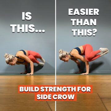 Liv Yoga Tutorials Side Crow Tips Today I
