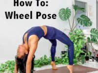 MIZ LIZ YOGA WELLNESS How to Wheel Pose⁣ ⁣