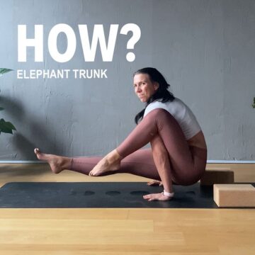 Maike Yoga Strength Fit How to Elephant Trunk