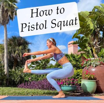 Marina Alexeeva YogaFitness Build strength for PISTOL SQUAT with