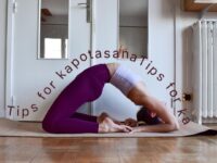 Mathilde ☾ yoga teacher SWIPE for kapotasana tips Those