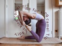 Mathilde ☾ yoga teacher SWIPE for king camel technique