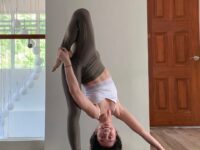 Mia alobouthealth Day 7 Any inversion pose What do you