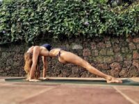 Mindful Yoga Pose Beauty Asana Yoga outside ⠀ @namasteyogahere
