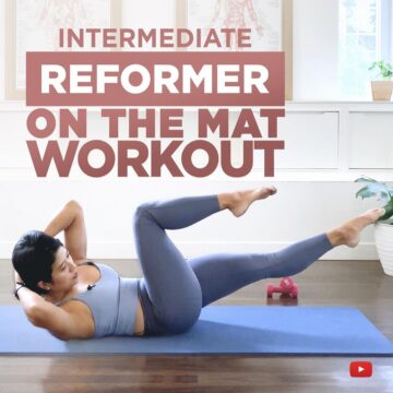 Mira Pilates Instructor Reformer on the Mat 1