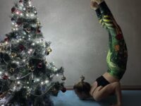 Olga Yoga Christmas mood on ⠀ ⠀ ⠀