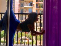 Riya Bhadauria splits yoga flexibility fitness flexible dance dancer strength