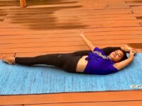 Riya Bhadauria yogagirl yogaathome yogaartist yogimodel contortionist flexibility yogafo