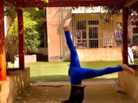 Riya Bhadauria yogagirl yogainfluencer YogaEveryWhere yogaeverydamday yogajourney yogajou