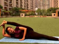 Riya Bhadauria • • yoga flexibility yogaeverydamnday yogainspiration yogalife yogalove y