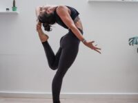 Tatiana AvilaBouruYogaTeacher SWIPEPassive stretch vs active stretch in the first