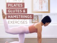This 7 minute at home Pilates Glutes and Hamstrings
