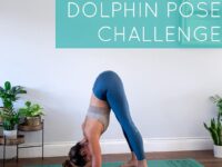 Todays fridaychallenge is all about dolphinpose Im showing 3