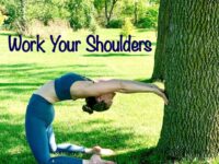 Trisha Rachoy Yoga Work Your Shoulders for alofromheadtotoe sponsored by