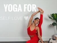 Video by @evolvewithtash ⠀ SELF LOVE YOGA PRACTICE ⠀