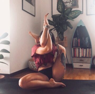 Vittoria Montanari Yoga One learns from books and example