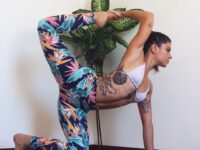 Vittoria Montanari Yoga Welcome back fierceness tigerpose yogaknowledge