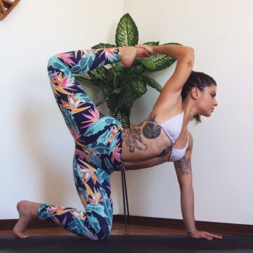 Vittoria Montanari Yoga Welcome back fierceness tigerpose yogaknowledge