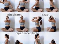Where do you hold tension Neck shoulders hips or