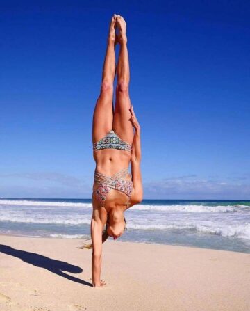 YOGA DIABLO Can you do this one handstand Want to