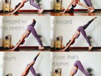 YOGA Downdog Variations how many do you know •