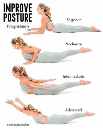 YOGA EVERY DAY Improve your posture Via @actionjacquelyn
