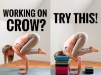 Yoga Alignment TutorialsTips @alexzandrapeters Working on Kakasana CrowPose but just