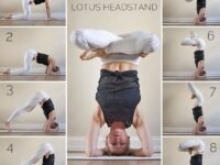 Yoga Alignment TutorialsTips @ania 75 SirsasanaPadaPadmasana LotusHeadstand For todays step by step I
