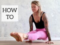 Yoga Asana Tutorial HOW TO L SIT BY @kickassyoga This is