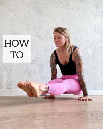 Yoga Asana Tutorial HOW TO L SIT BY @kickassyoga This is