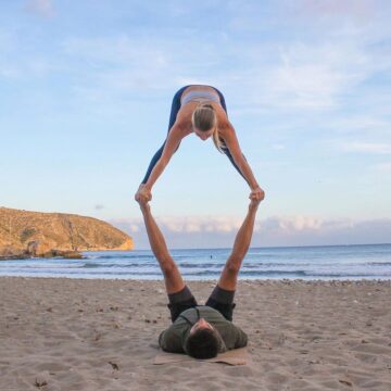 Yoga Certified Couple yoga @yogitos zs • DM for a shoutout